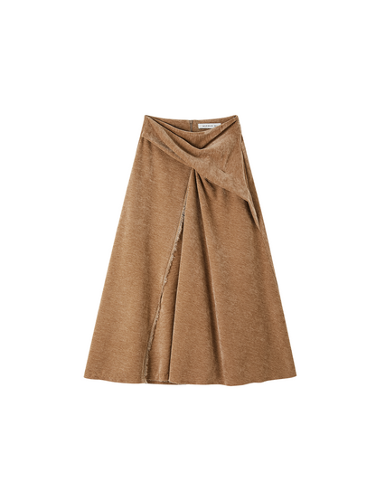 A-Line Chenille Skirt