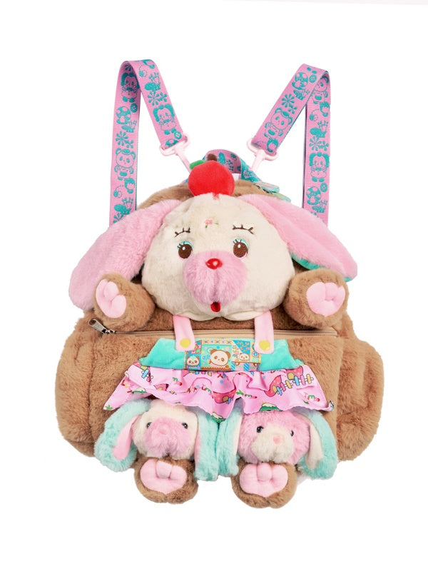 Plush Dog Cute Doll Backpack