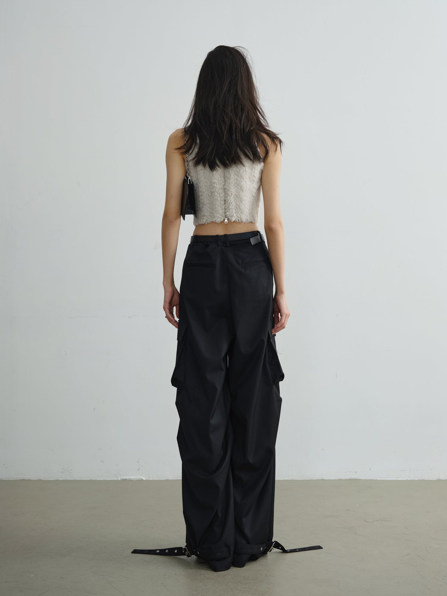 Work Style Three-dimensional Pocket Pants