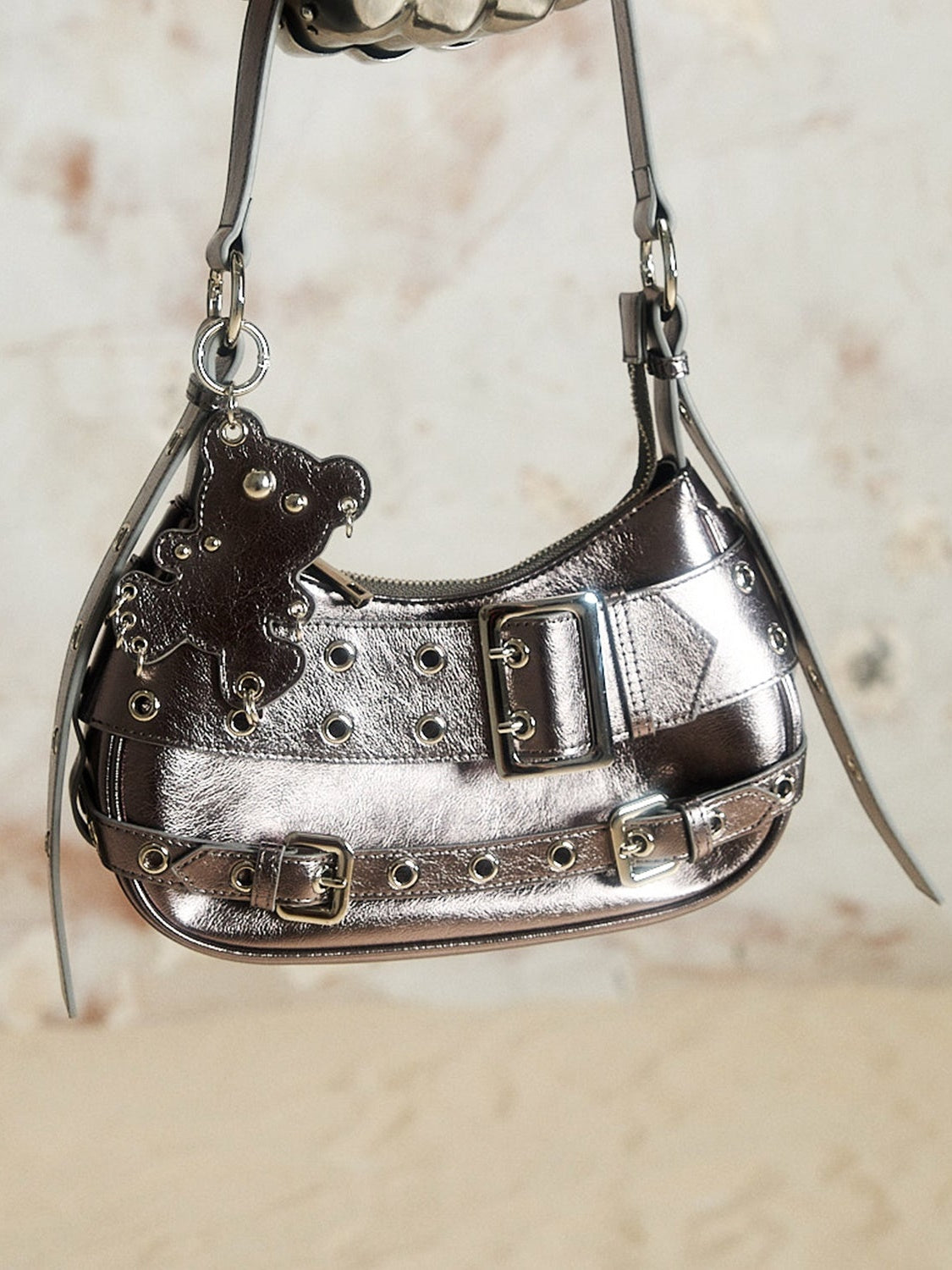 Buy Lara Women's Stylish Leather Underarm Bag Handbag - Blue 2024 Online |  ZALORA Singapore