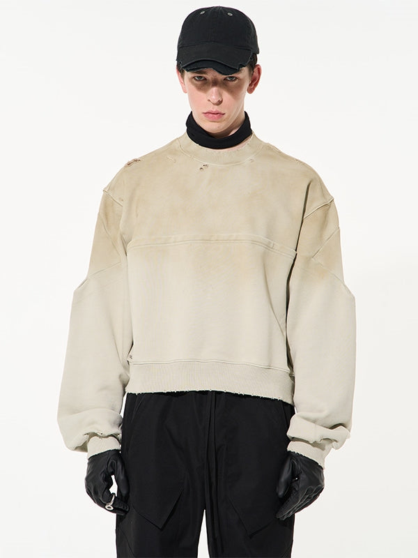 Gradation dommage vintage Sweat Pullover