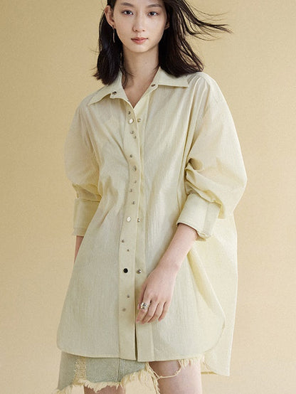 Oversized Studs Shirt