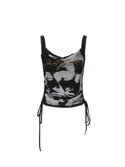 Drucken geschnittener Camisole