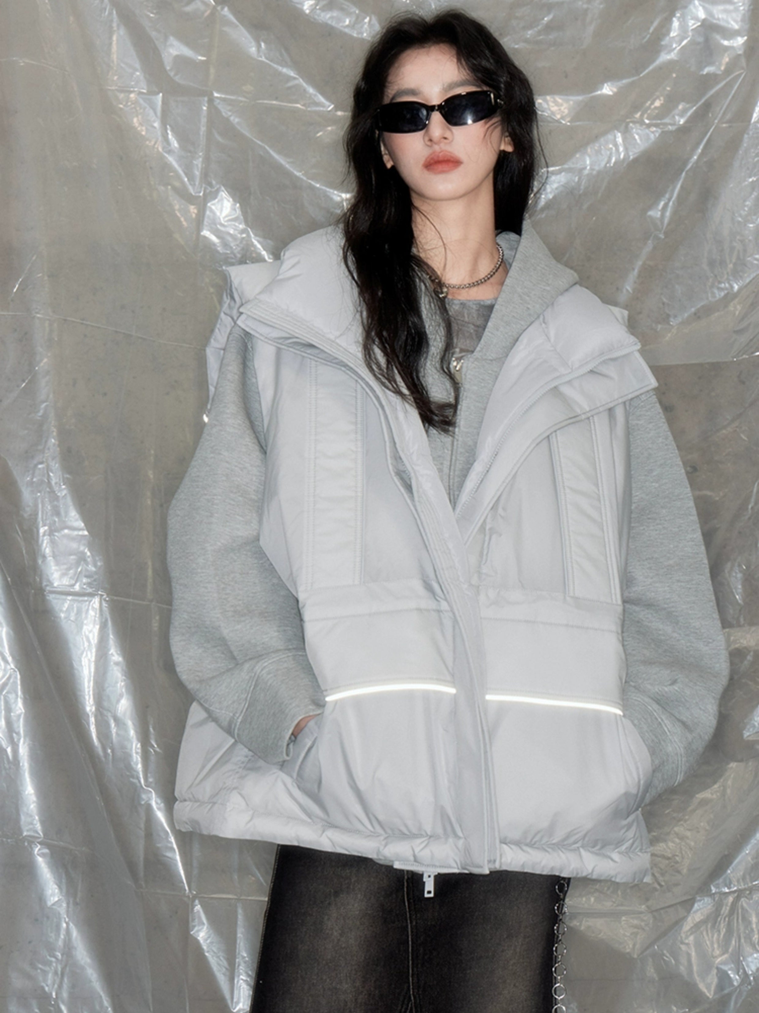 Oversized Down Vest