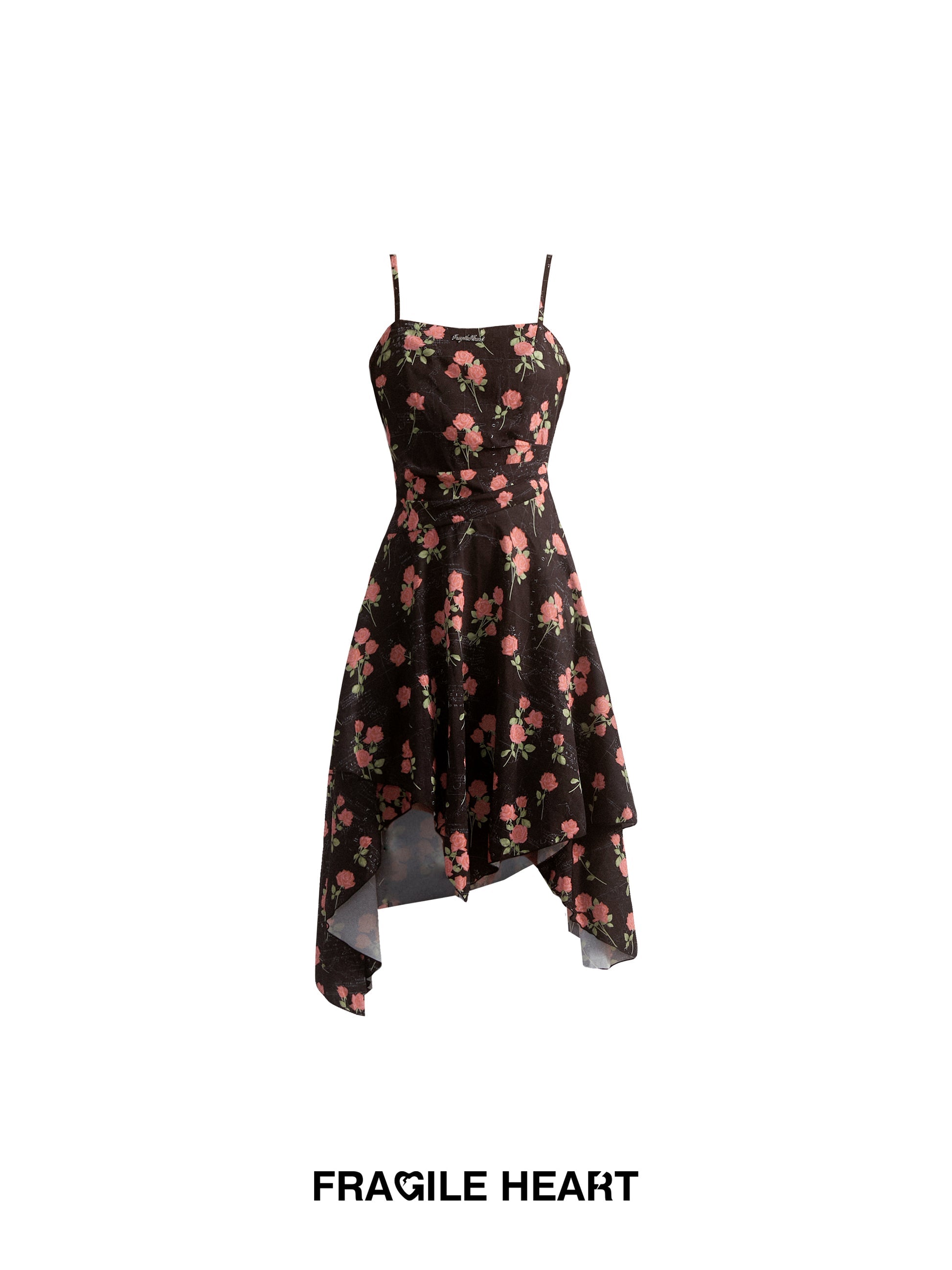 Rose Romantic Sling Dress