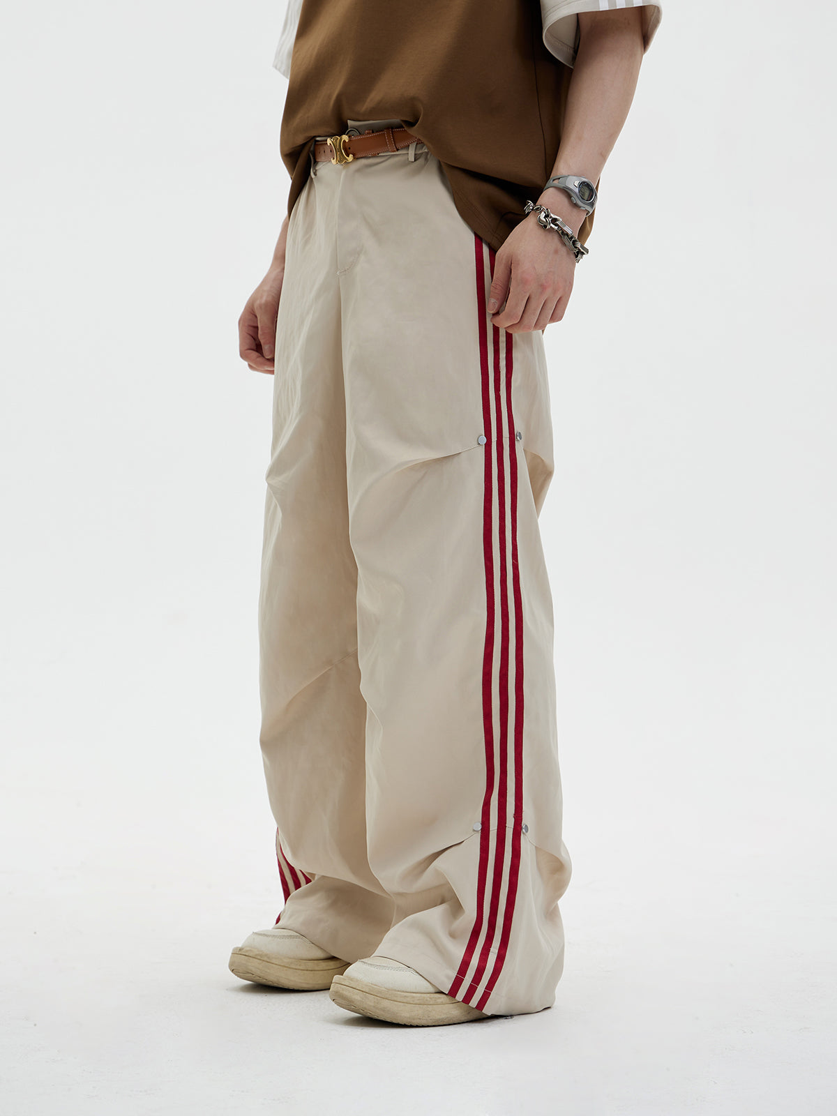 Side Line Loose Track Pants