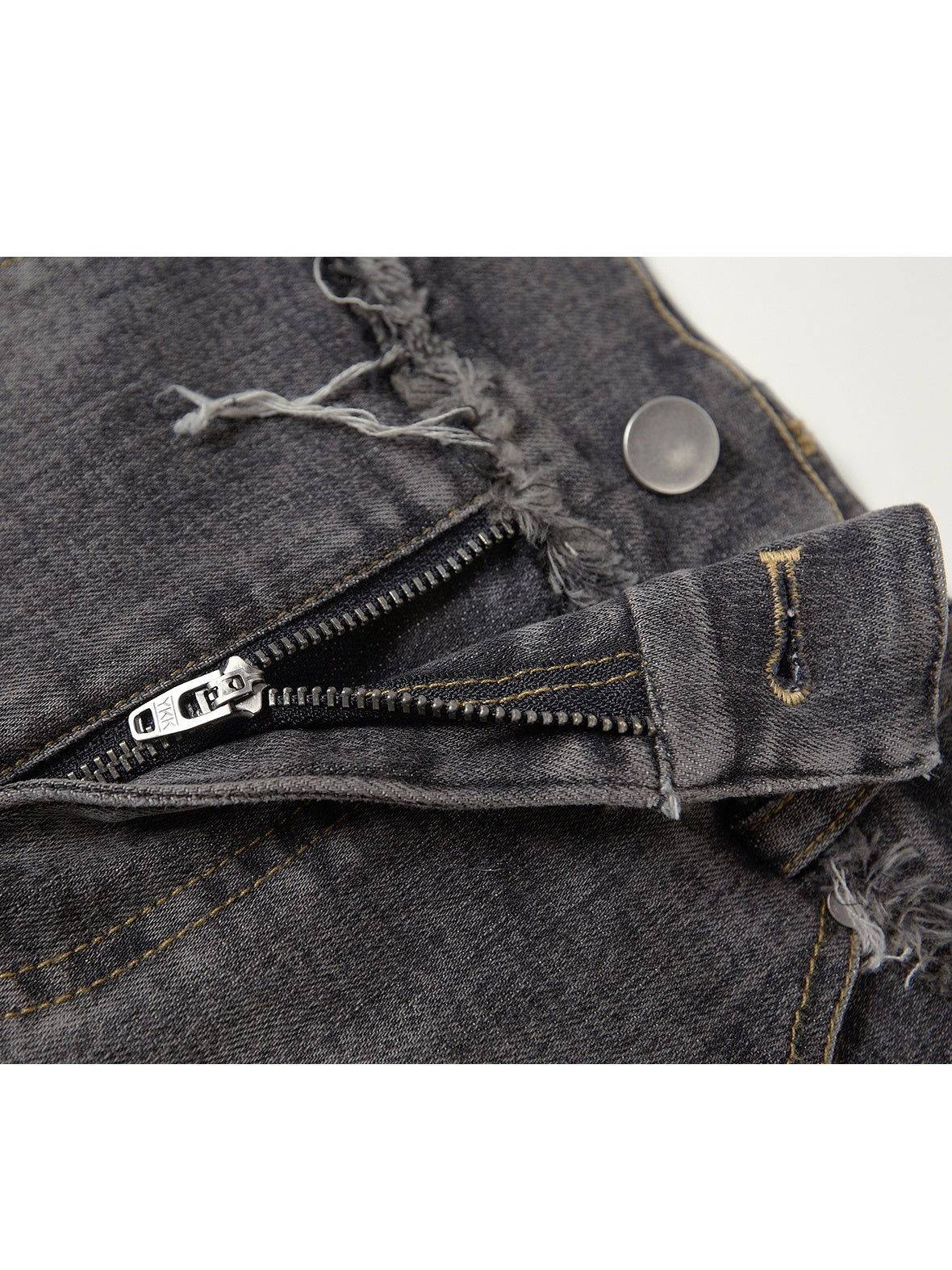 Denim Old Washed Stitching Skir