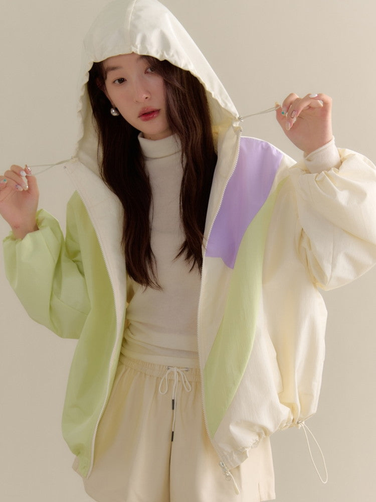 Casual Chic Simple Sporty Windbreaker＆Short-Pants＆Long-Skirt