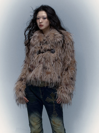 Lazy Eco-friendly Fur Short Coat