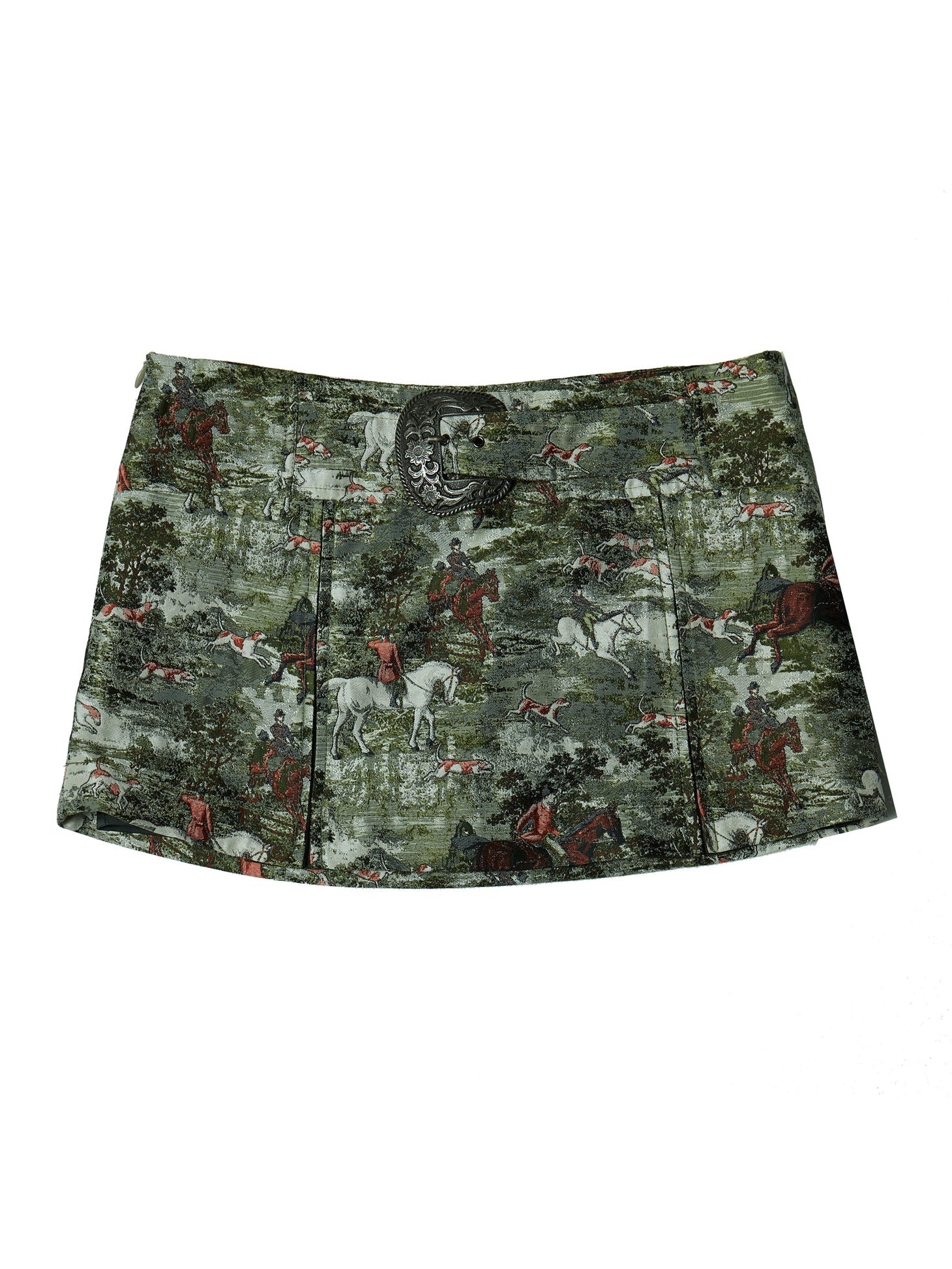 Jacquard Corset Camisole & Low Waist Skirt – ARCANA ARCHIVE