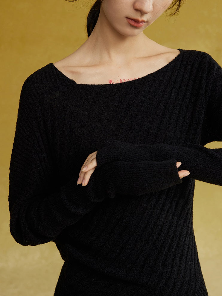 Pull de poule de chœur asymétrique