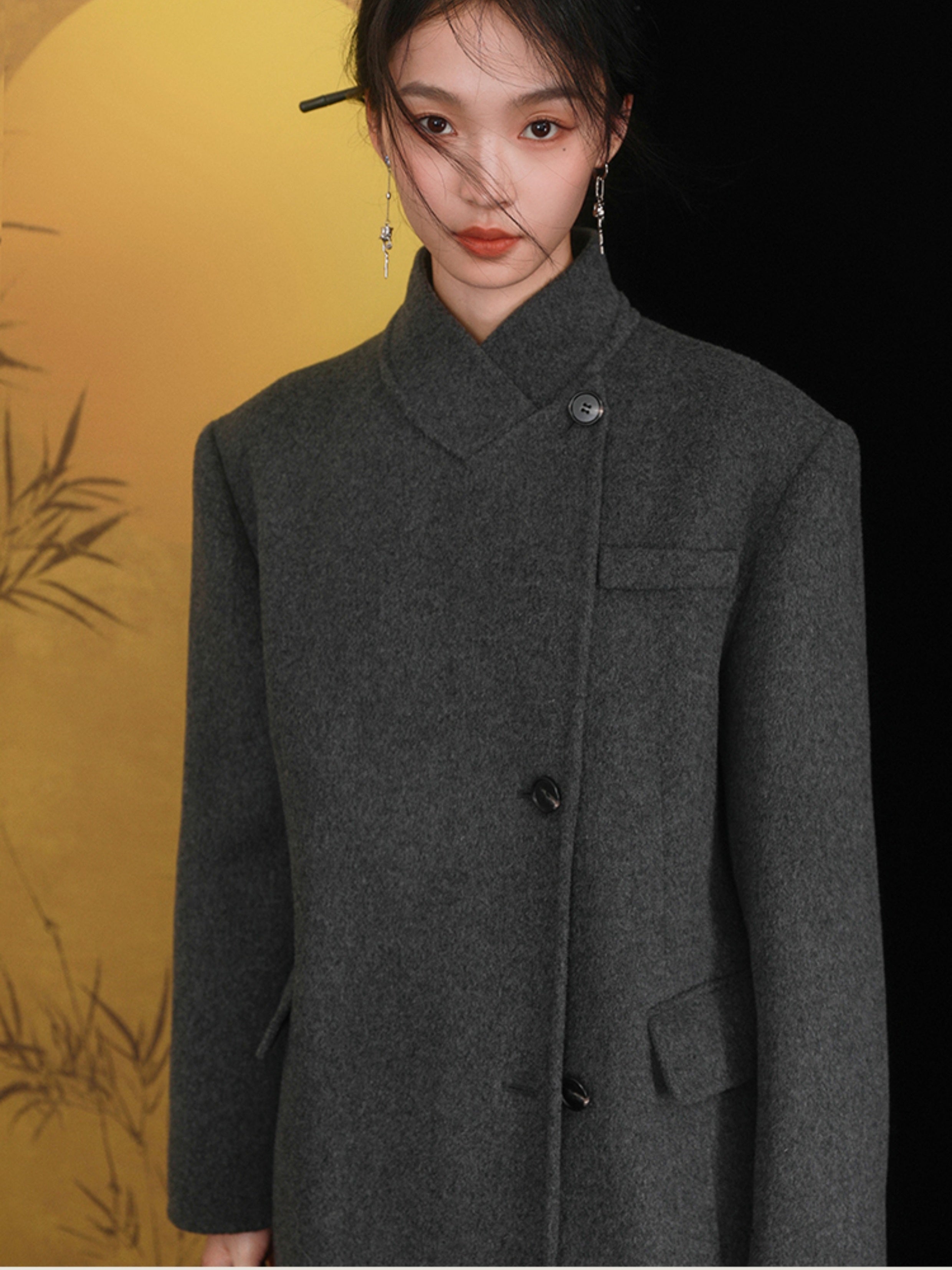 Double-sided Woolen Coat