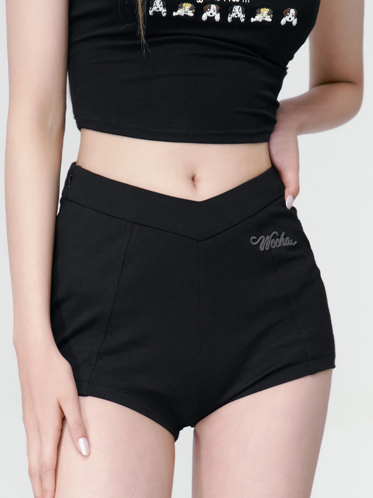 Tight Sexy High-Waist Short-Pants Hot-Pants