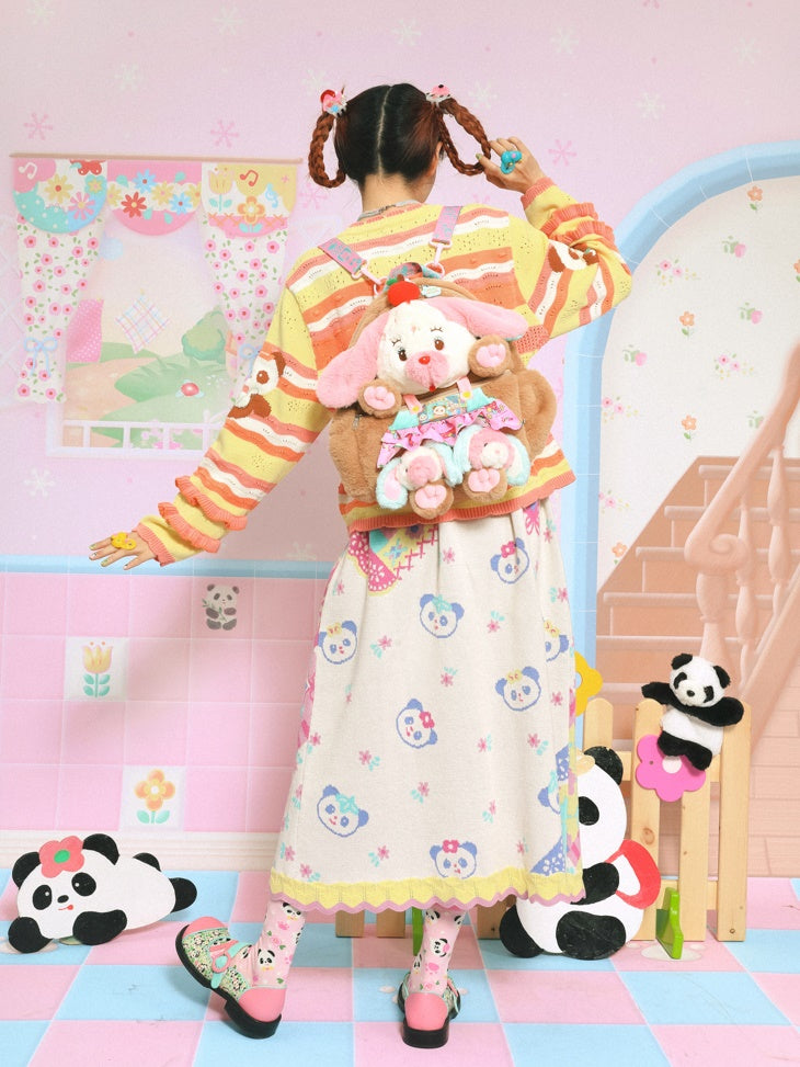 Plush Dog Cute Doll Backpack