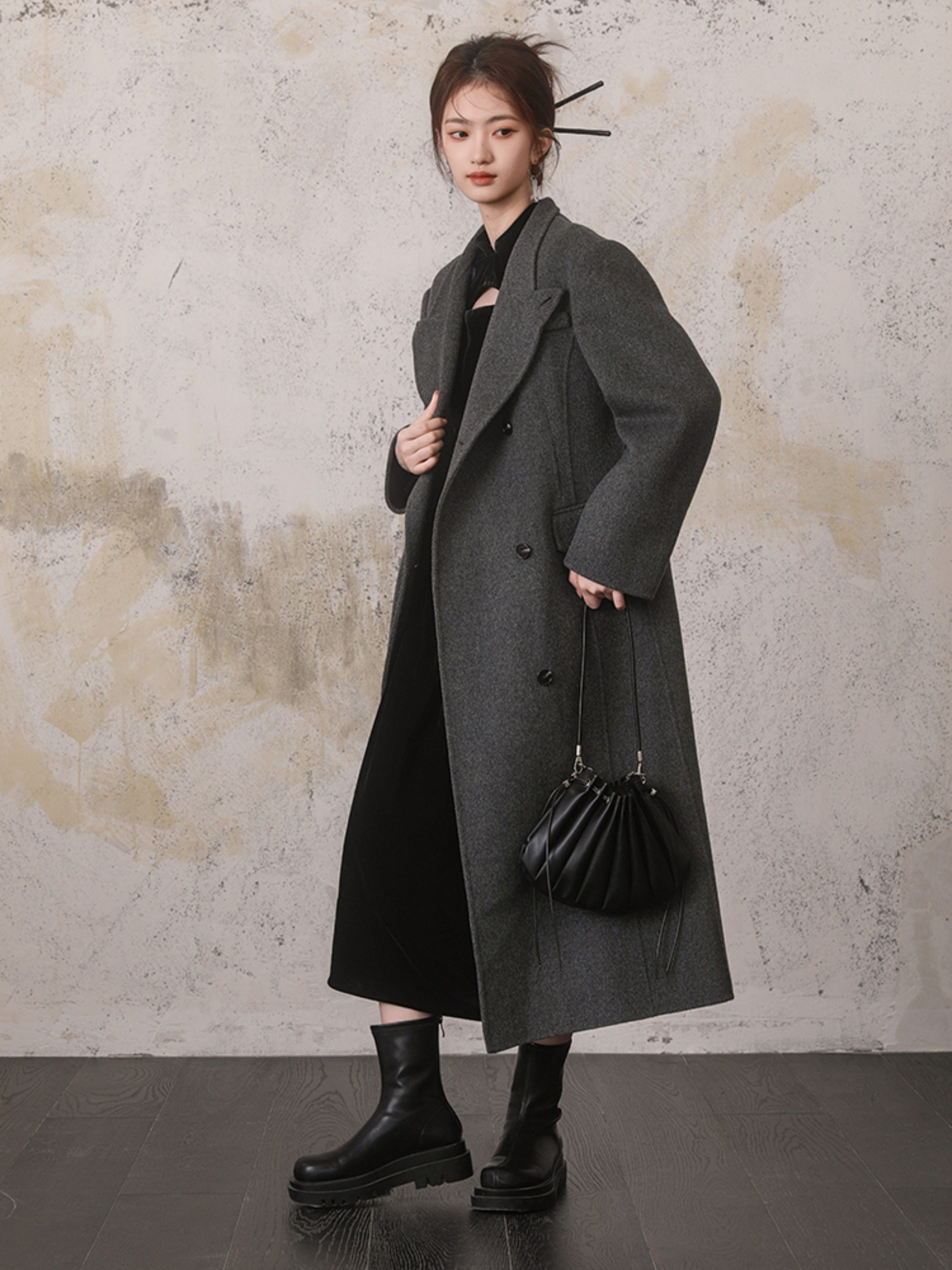 Double-sided Woolen Coat