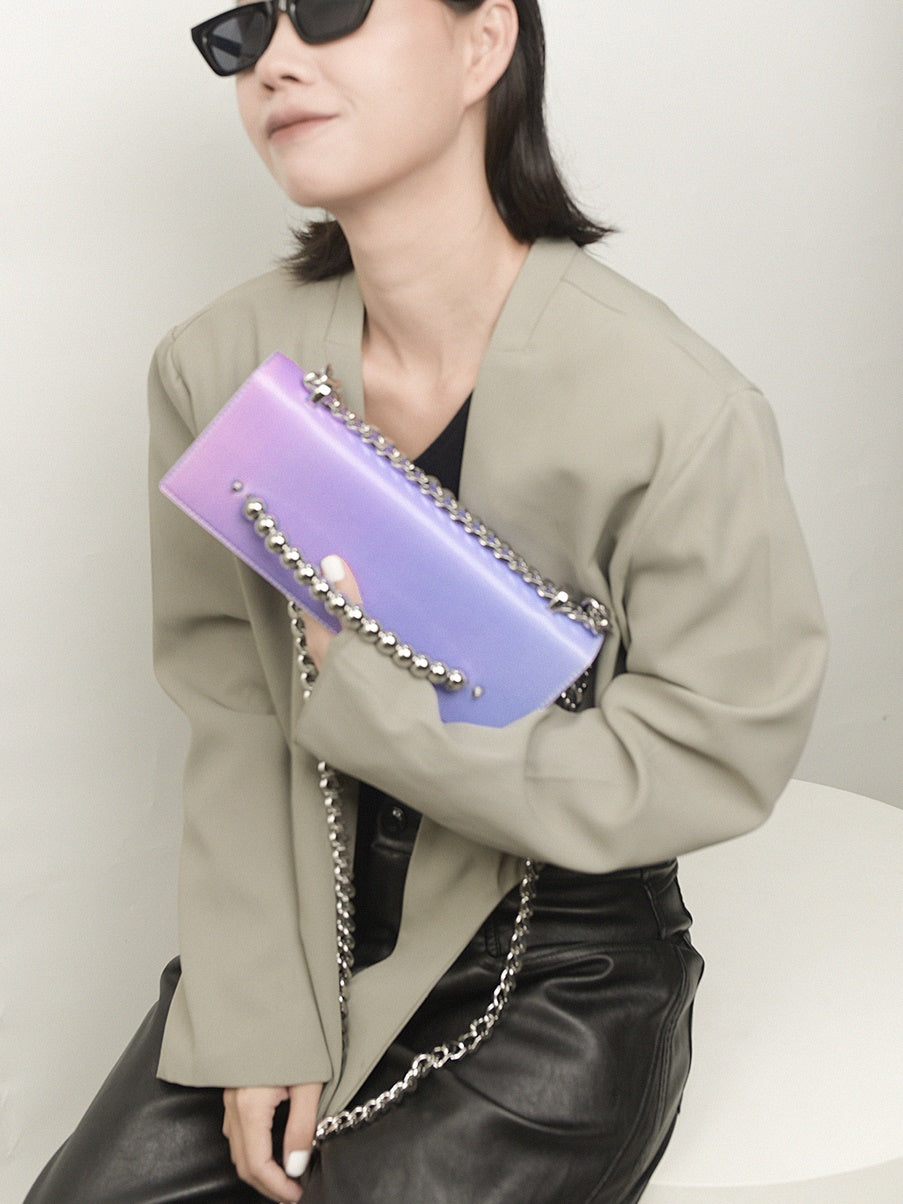 3D Gradient Underarm Shoulder Bag