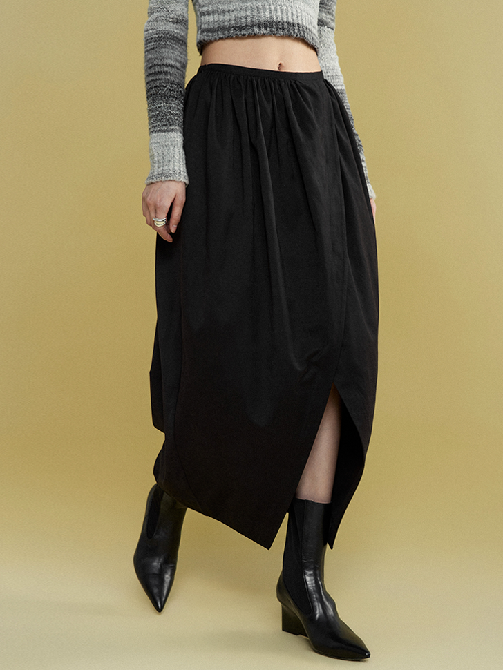 Aayomet Maxi Skirts For Women Women's Clothing European And American Button  Irregular Slit Denim High Waist Long Skirt Casual,Navy Medium