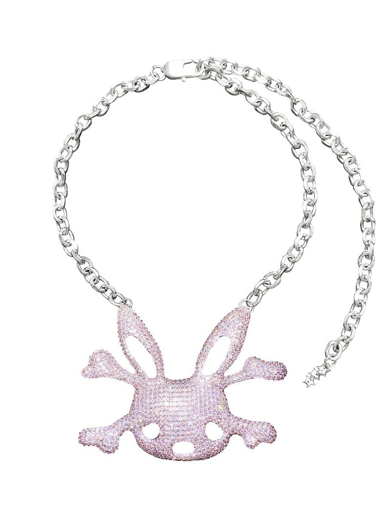 Collier de crâne de lapin