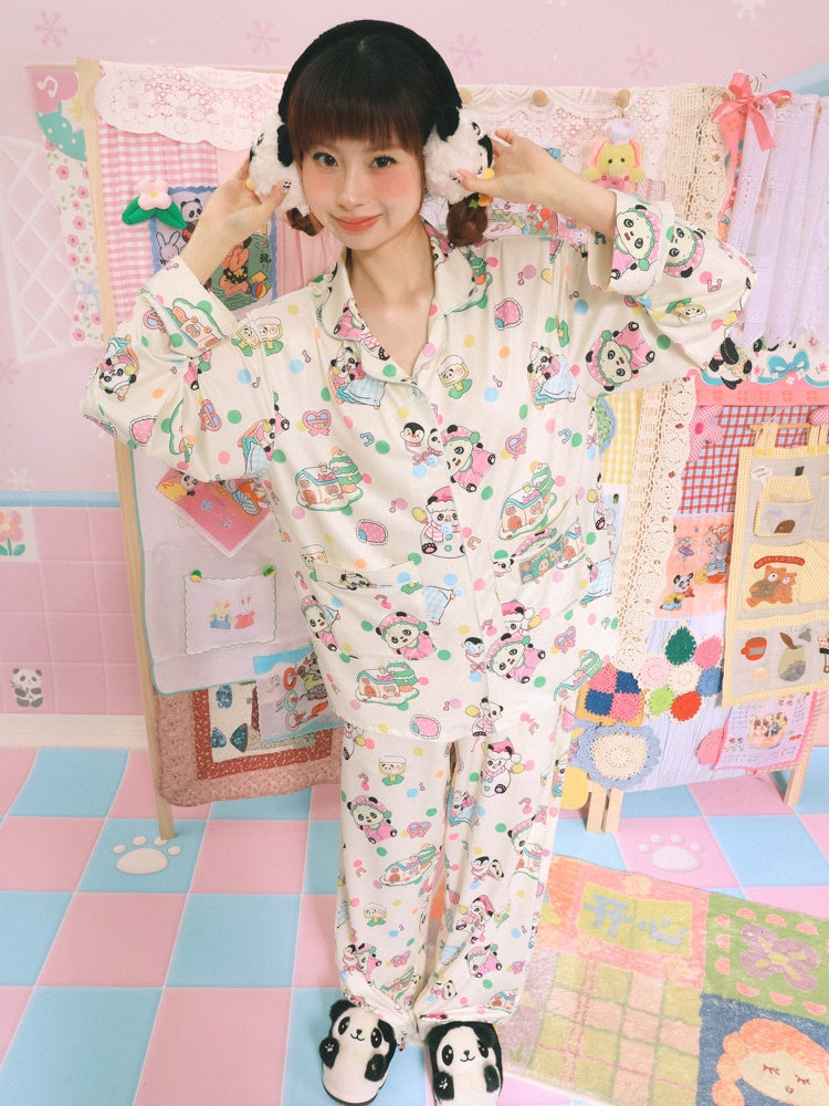 Panda Print Pyjama