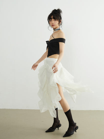 IRREGULAR BROKEN FANTASY FAIRY SKIRT