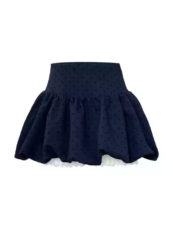 Set-Up Frill Lace Ribbon Sweet Girly Jacket＆Mini-Skirt