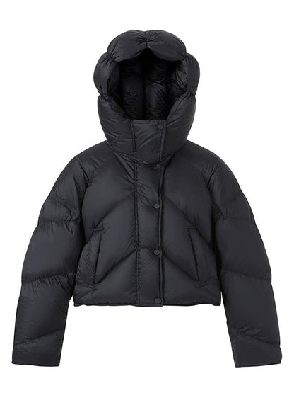 Bud Hooded Short Down Jacket