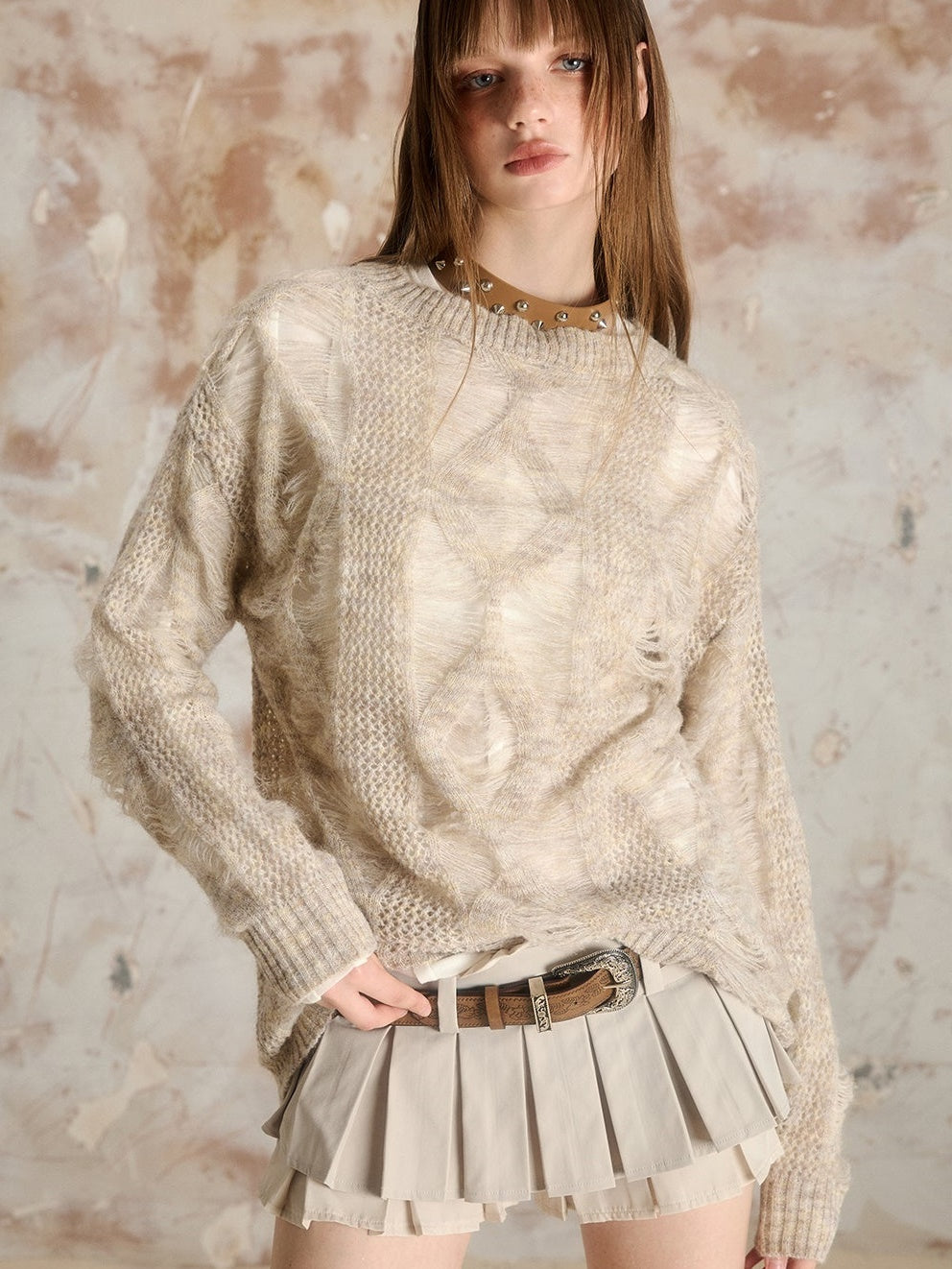 Hole Hollow Loose Sweater