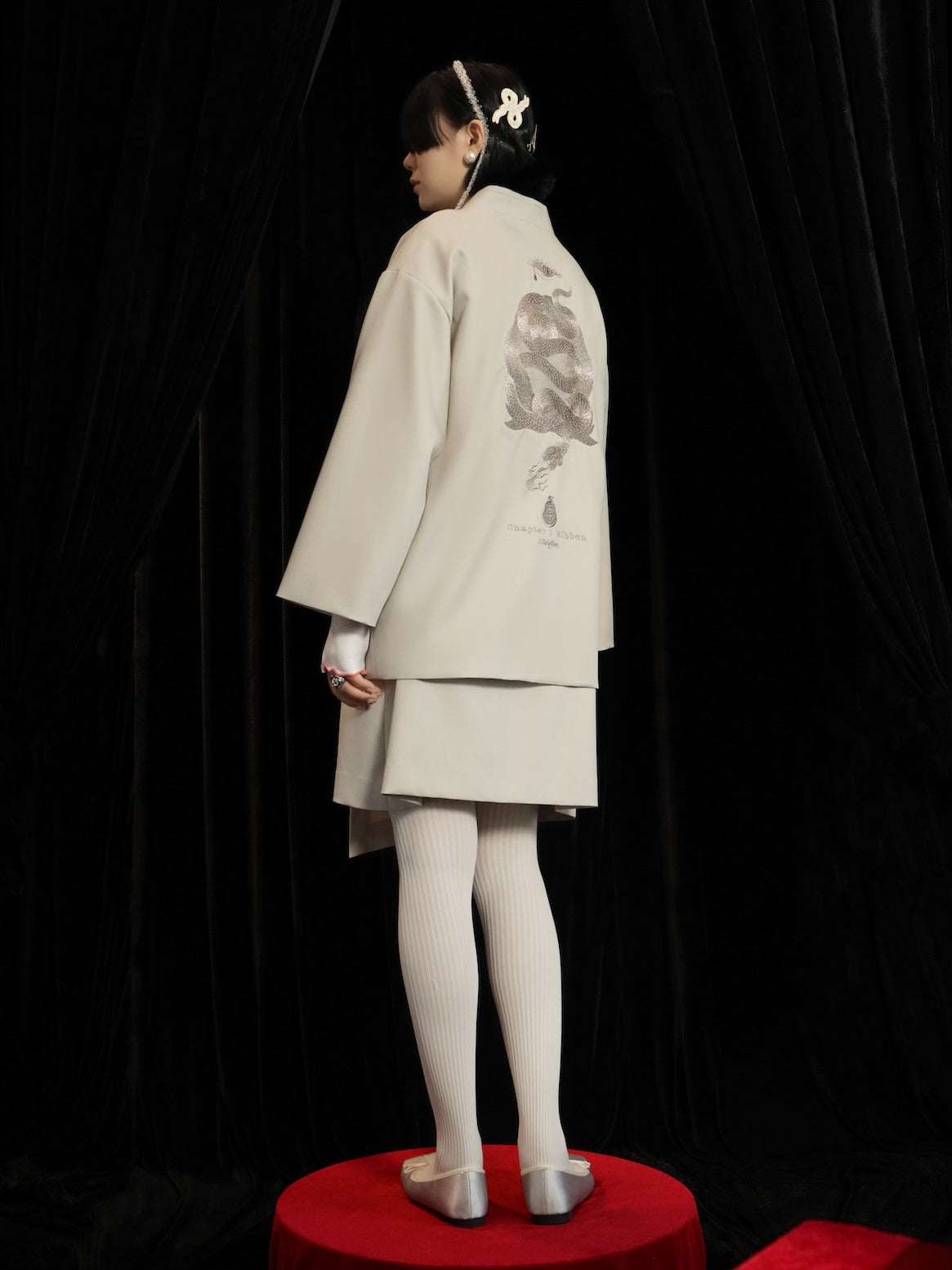 Embroidery Robe Jacket ARCANA ARCHIVE