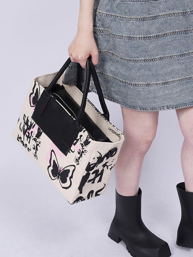 Graffiti Large-capacity Tote Bag