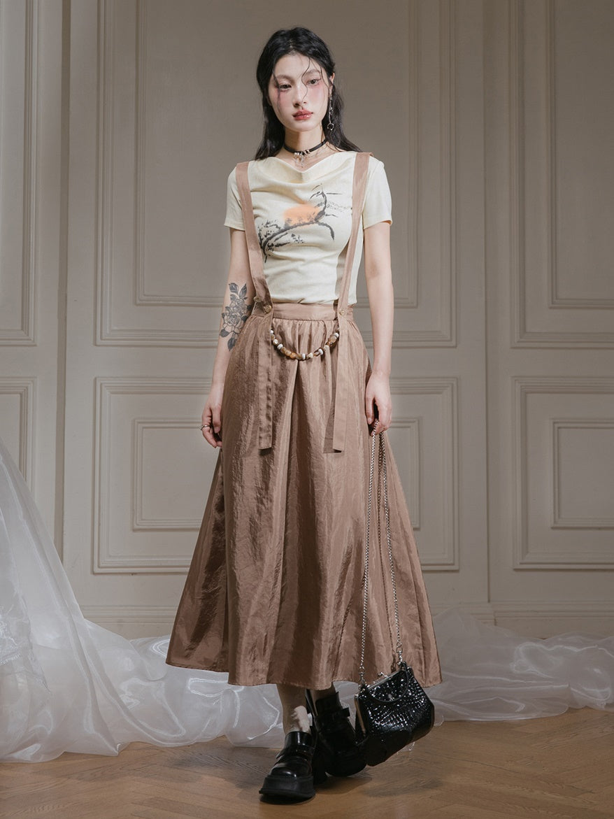 Suspender Long Skirt