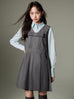 Bow Tie College Sense Sleeveless One-piece main image 1