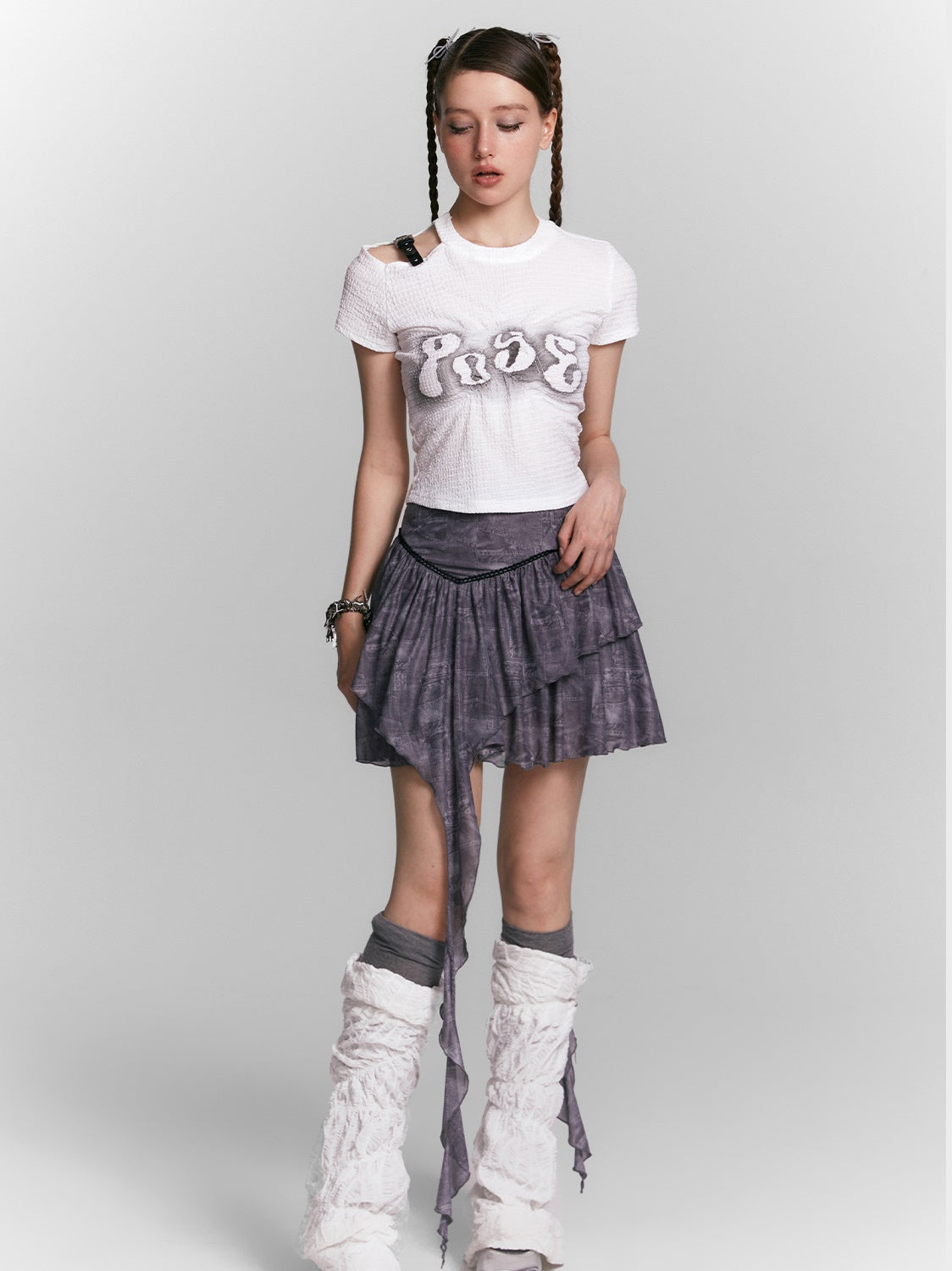 Multi-layer Mesh Skirt – ARCANA ARCHIVE