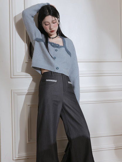 Relaxation Casual Straight Pants