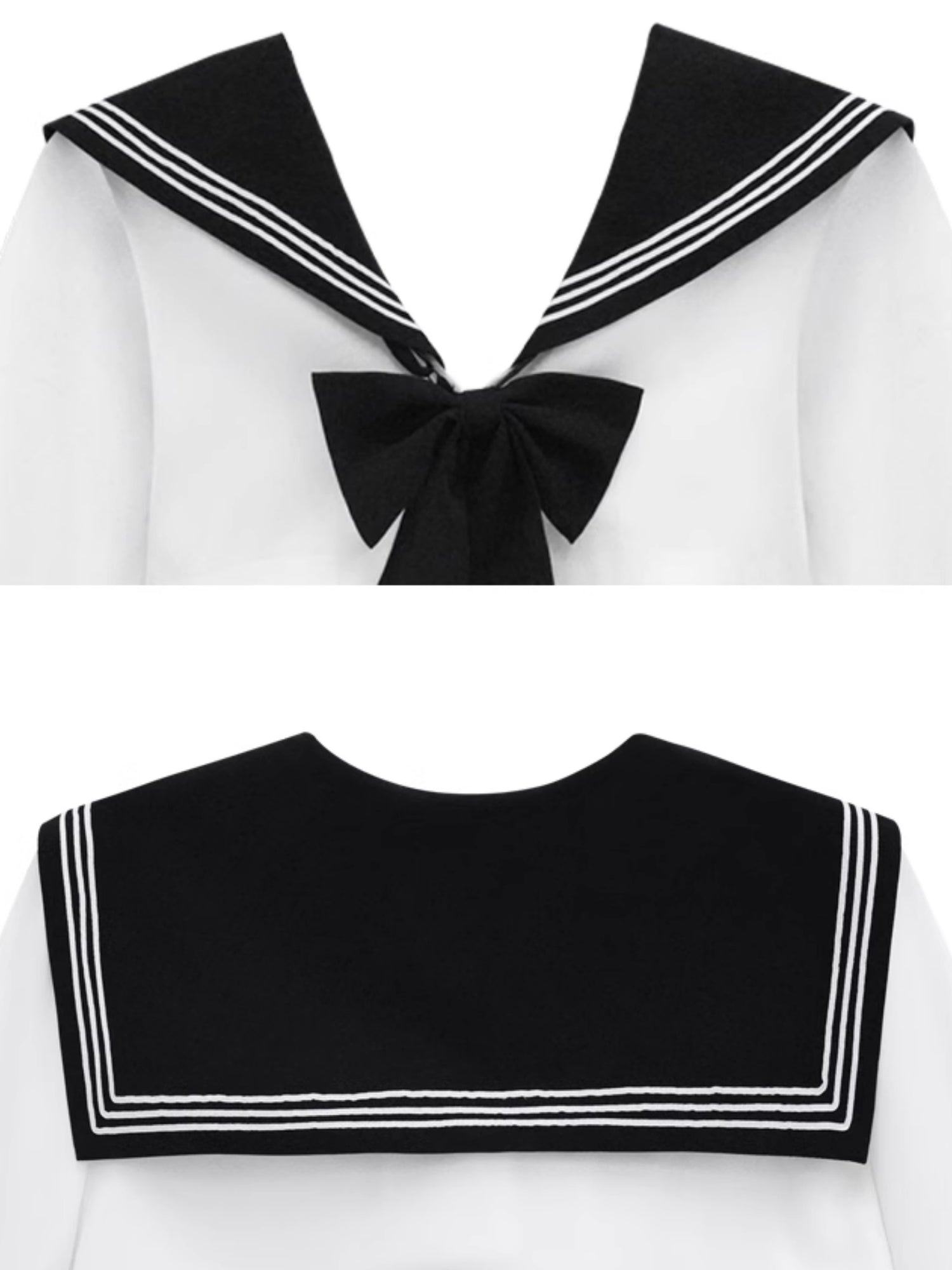 Ultra-short JK Sailor Collar Shirt