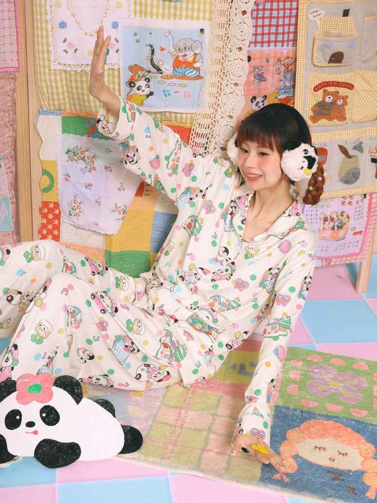 Panda Print Pyjama