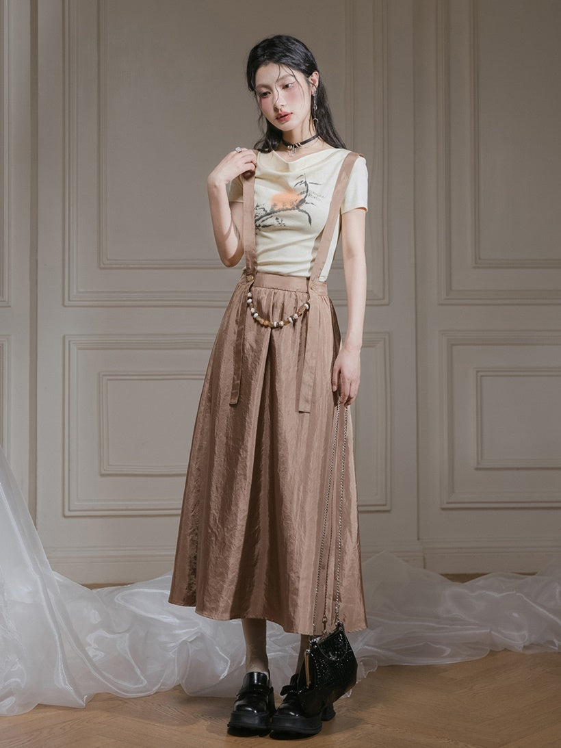 Suspender Long Skirt