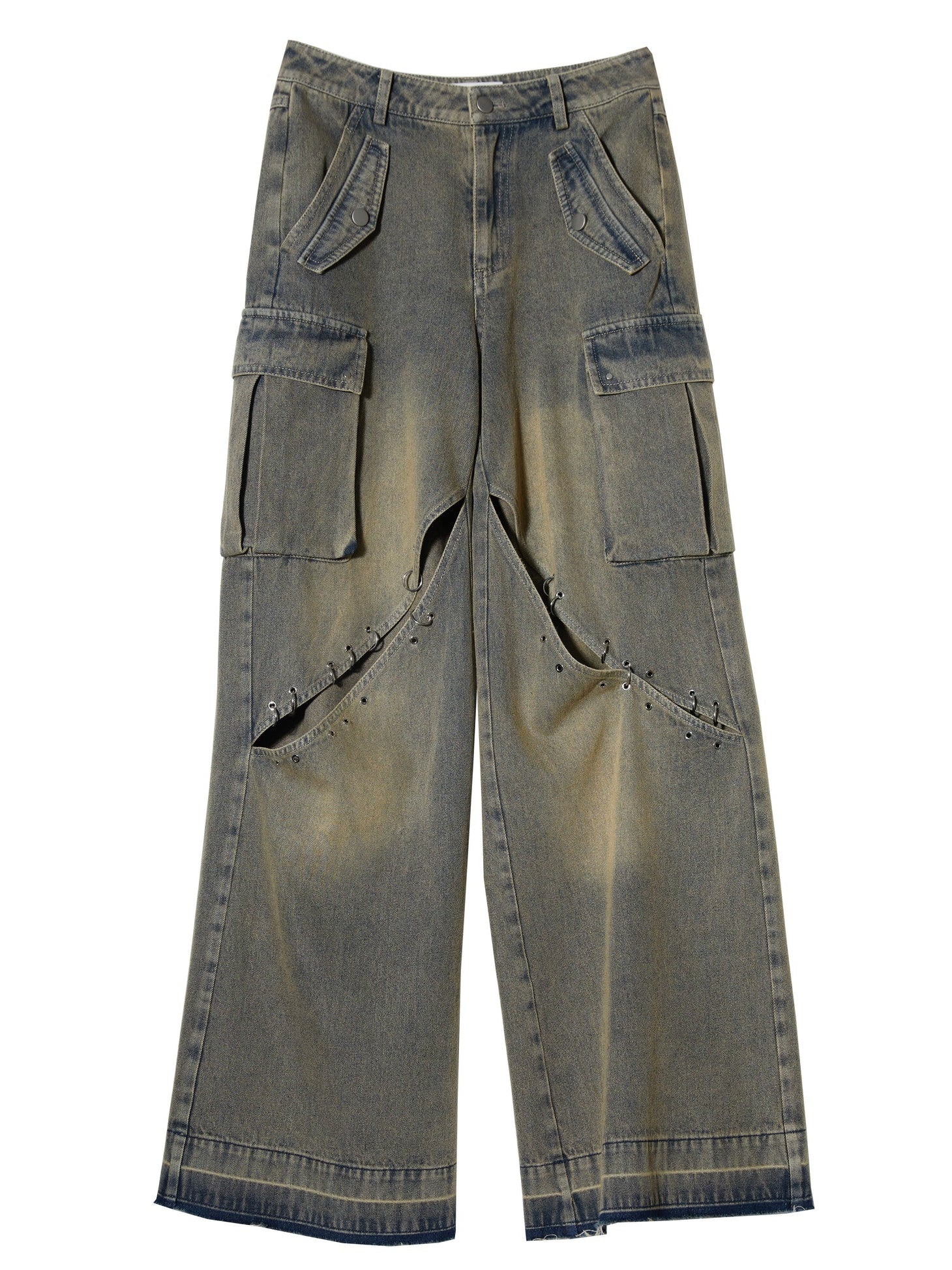 Street Tooling Style Deconstructed Jeans – ARCANA ARCHIVE