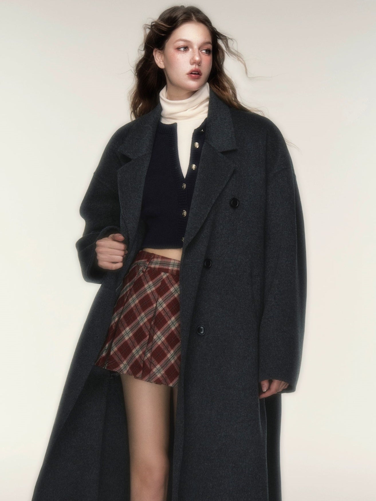 Loose Long Chester Coat