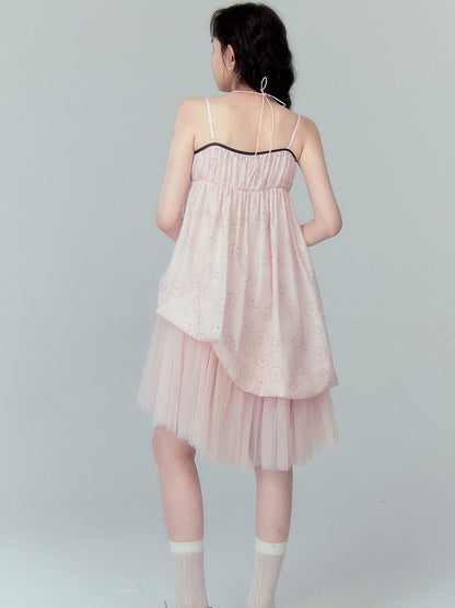 Flower Bud Slip Tutu One-piece