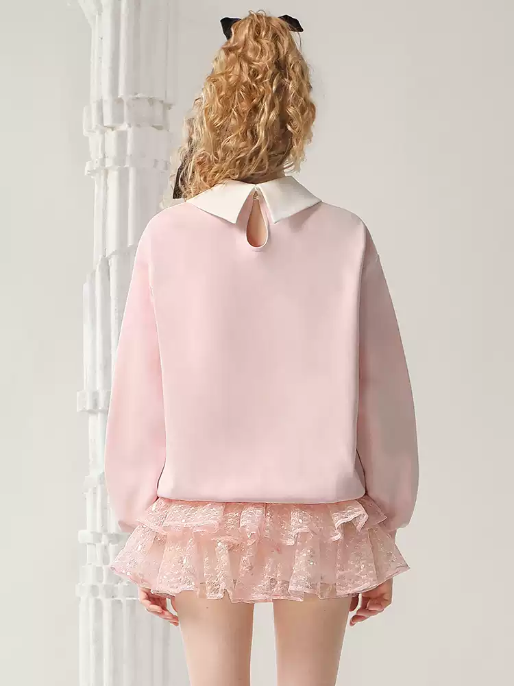 Tiered Tulle Ciffon Glitter Sheer Sweet Mini-Skirt