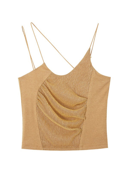 Tricolor Stitching Camisole