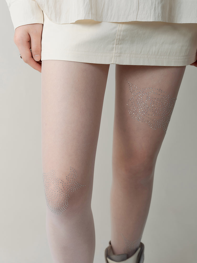 Rhinestone Tights Atmosphere Stockings