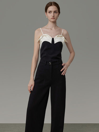 Sticking Contrasting Farb Camisole