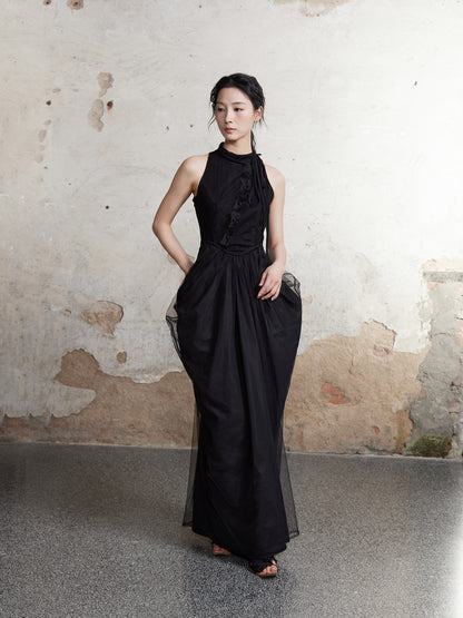 Chinese Style Sleeveless Fairy Dress