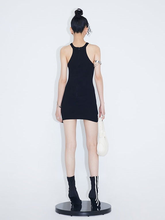 Sleeveless Slim Knitted Dress