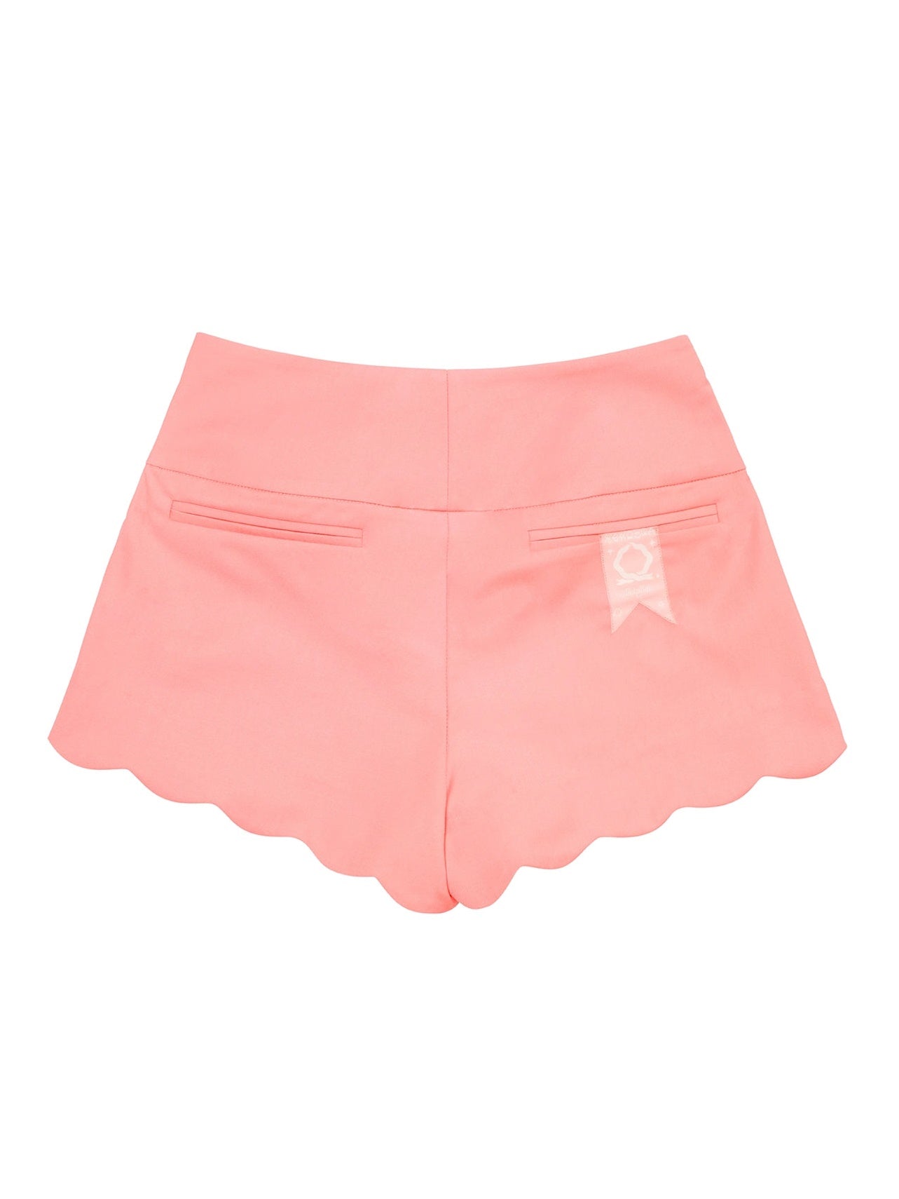 High Waist Petal Design Shorts