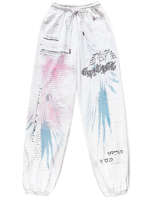 Women Archive Brand Print Sweatpants