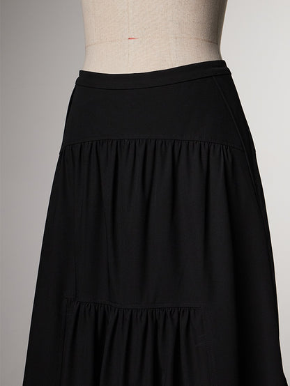 Irregular Gather Stitching Skirt