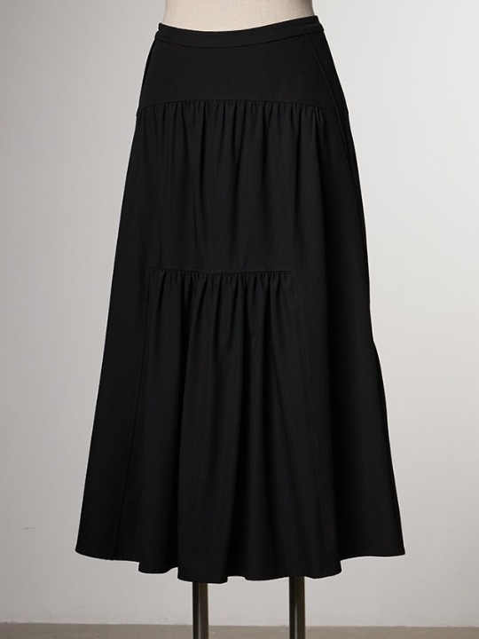 Irregular Gather Stitching Skirt