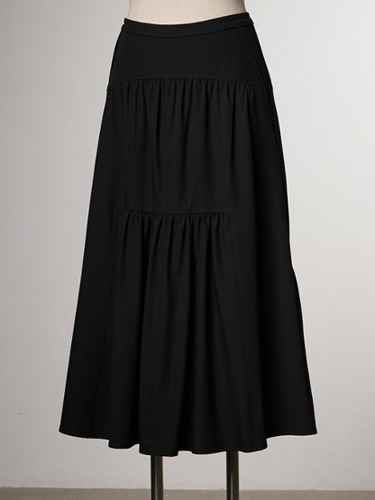 Irregular Gather Stitching Skirt